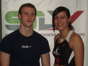 Anna Oberer
und Matthias Lerch beim Indoor TWO