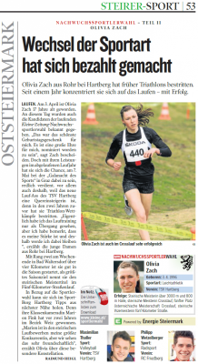 Kleine Zeitung - Olivia Zach