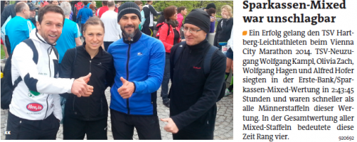 TSV Staffel beim VCM 2014